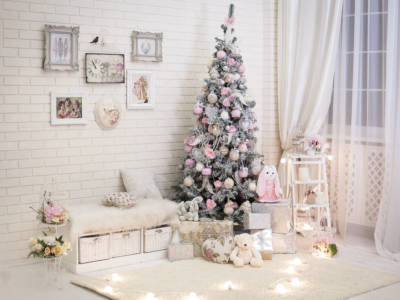 albero natale shabby chic