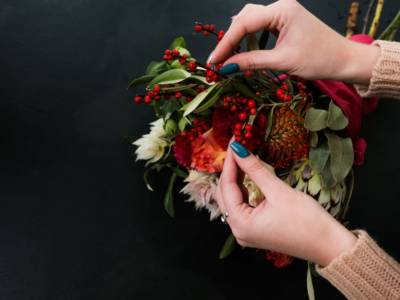 Come fare composizione fiori ikebana