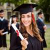 ragazza laurea università toga