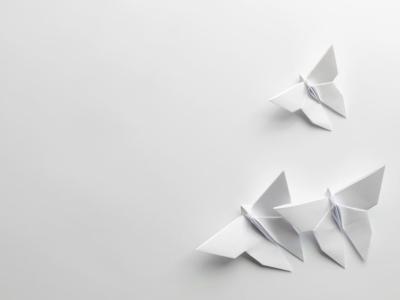 Come fare una farfalla con origami