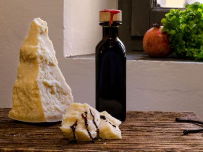 Aceto balsamico e parmigiano