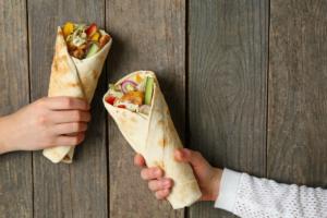 burrito piadina kebap