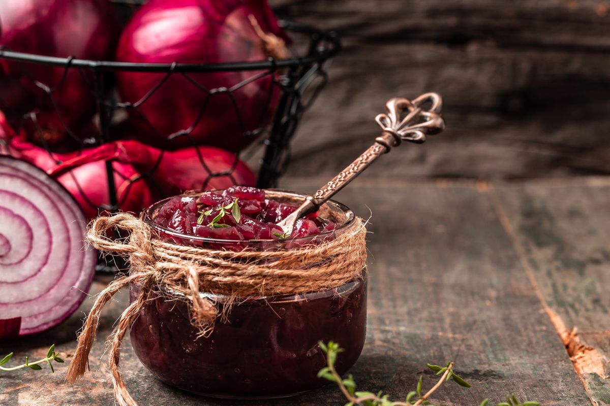 marmellata chutney cipolle rosse