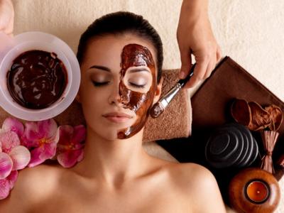 maschera viso cioccolato bellezza