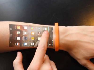 Il braccialetto che trasforma il tuo braccio in un touch screen – VIDEO