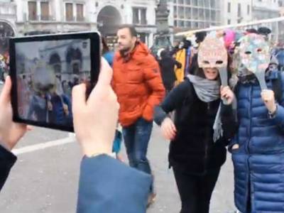 A Venezia le maschere prendono vita grazie alla realtà aumentata – VIDEO