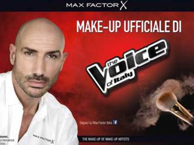 Con Max Factor la musica diventa glamour a The Voice of Italy