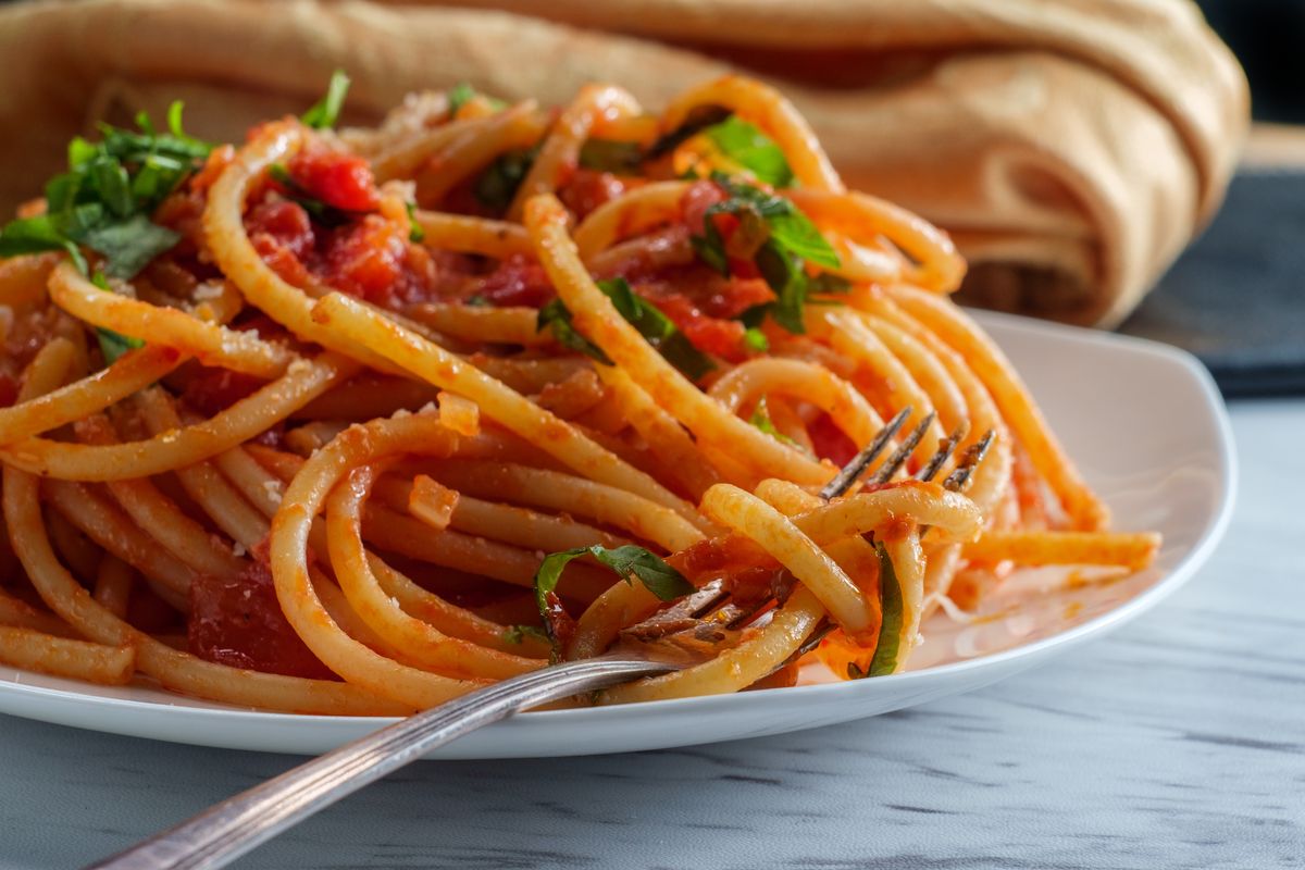 Ricetta amatriciana vegana