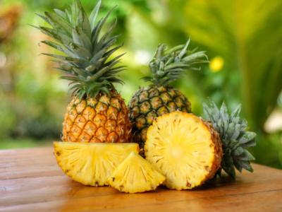 Ananas fette frutto