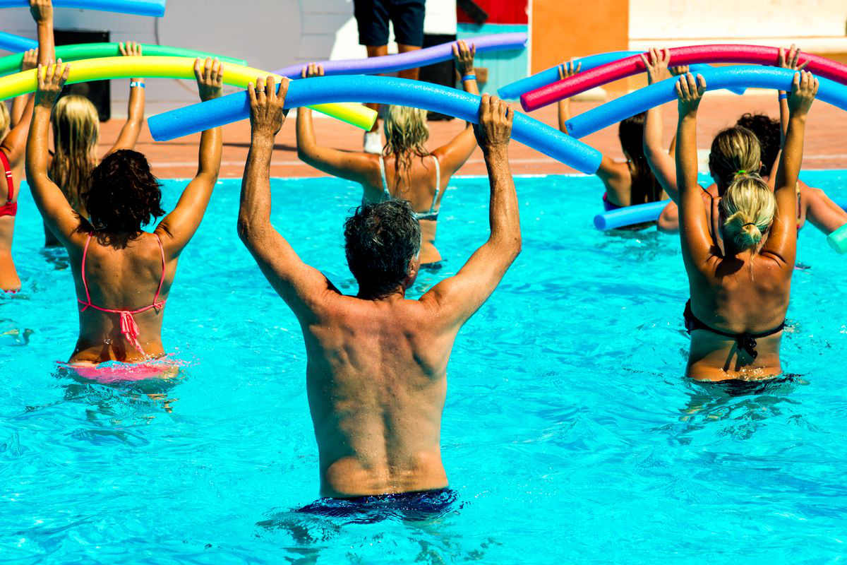 Piscina corso acquagym