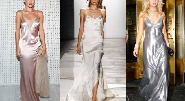 Slip dress: il vestito sottoveste nuovo trend della primavera 2016