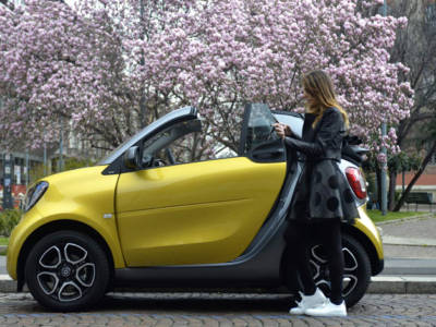 Les Bohèmiens “veste” SMART fortwo Cabrio