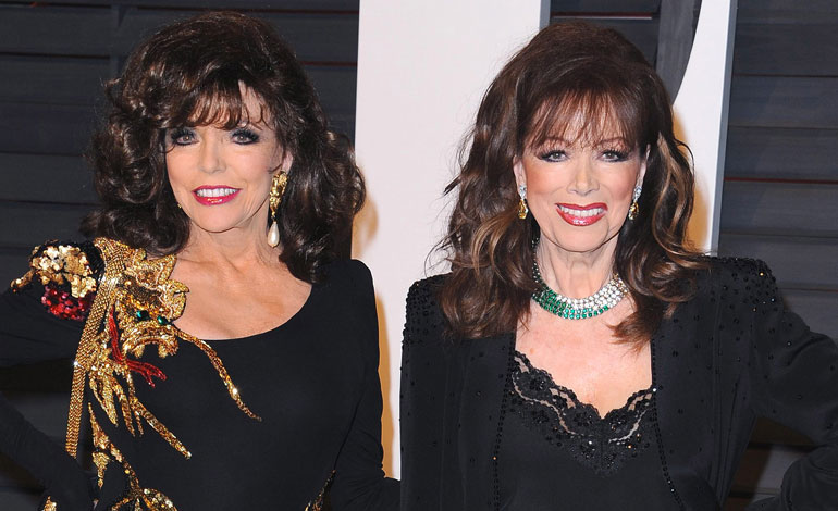 JOAN COLLINS E JACKIE COLLINS