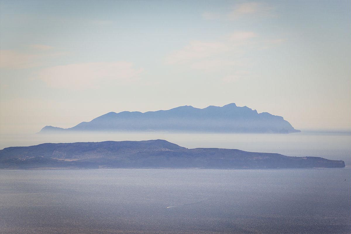 panorama isole egadi