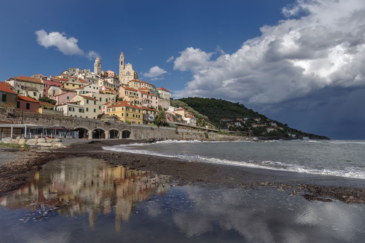 panoramica cervo liguria