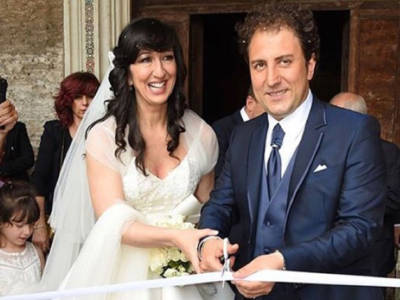 Emanuela Aureli: matrimonio in diretta tv con Sergio Folco