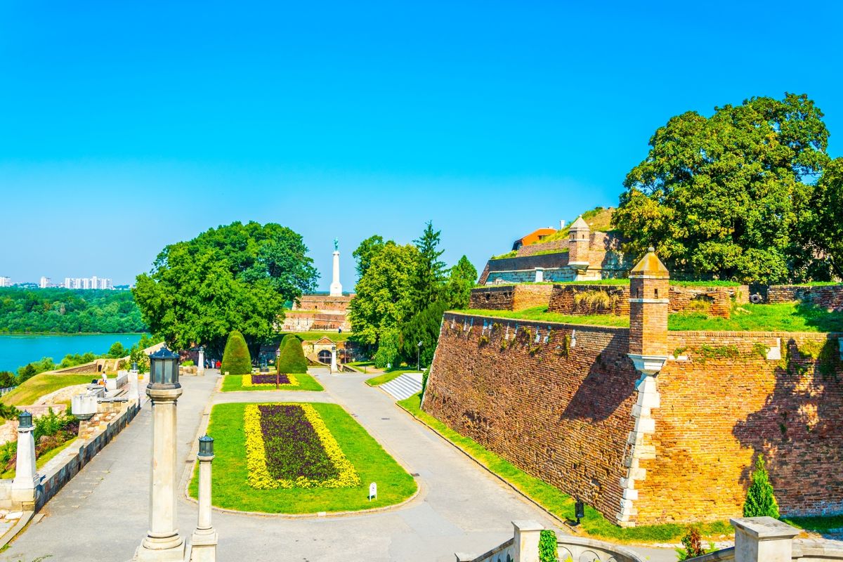 Belgrado fortezza kalemegdan Serbia