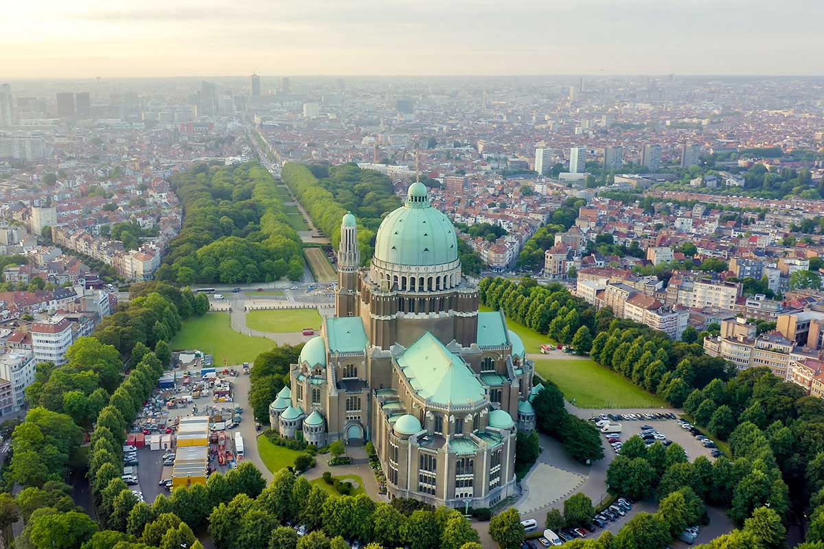 bruxelles belgio basilica sacro cuore