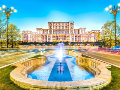 Bucarest Romania palazzo del parlamento