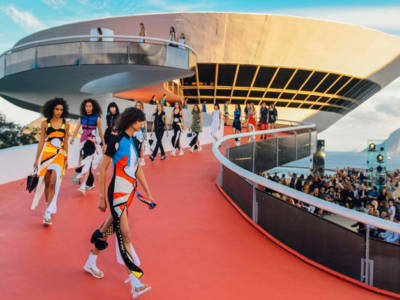 Louis Vuitton a Rio con la linea Cruise, sportiva e futuristica