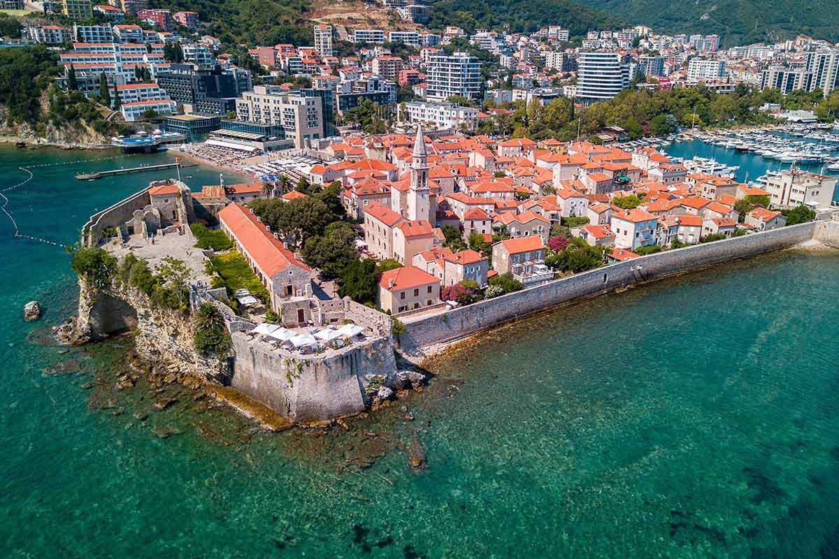 Budva Montenegro Panorama