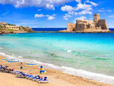 Calabria spiaggia Isola di Capo Rizzuto