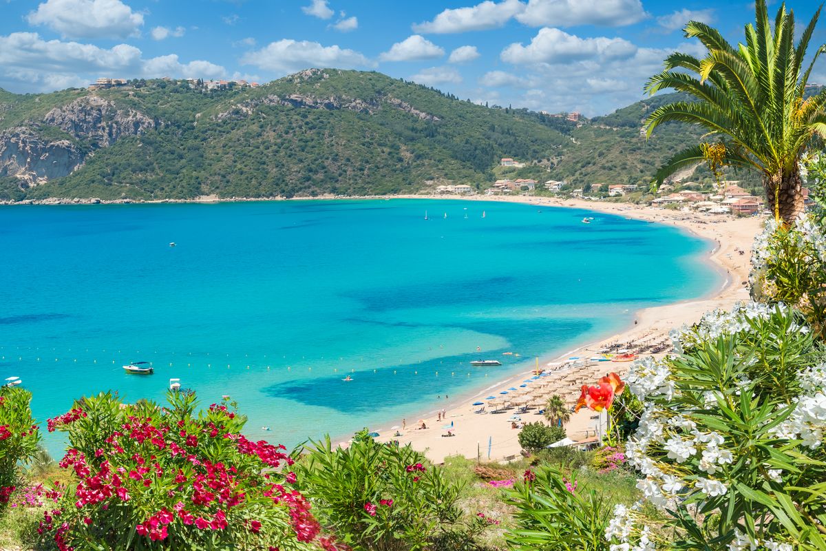 Corfu spiaggia Agios Georgios