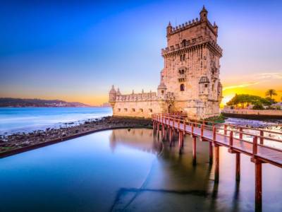 Lisbona torre di Belem Portogallo