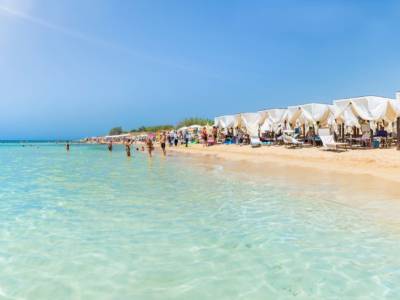 Puglia spiaggia di Pescoluse