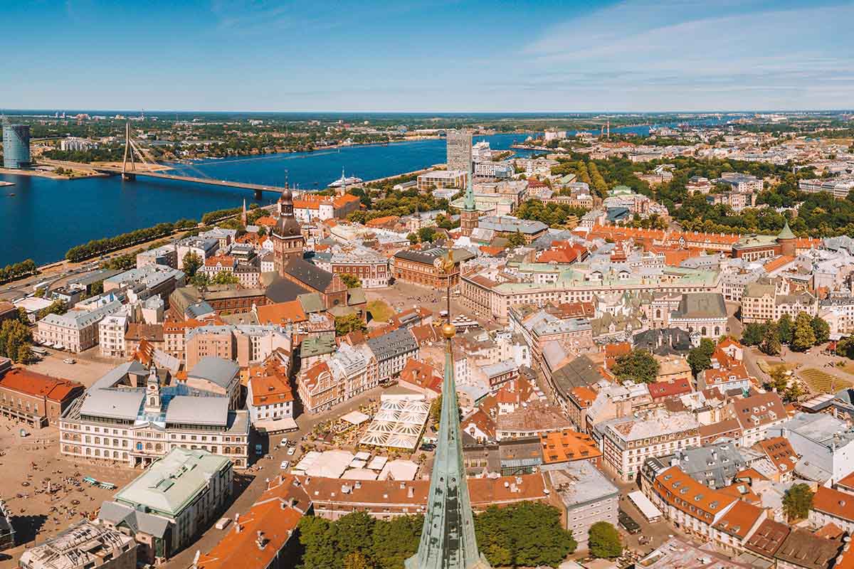 Riga Città Panorama