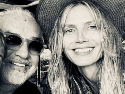 Flavio Briatore, Heidi Klum e la prima foto con…