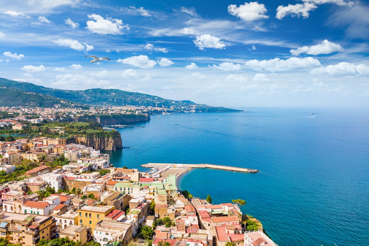 Campania penisola Sorrentina mare