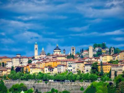 Panorama Bergamo alta