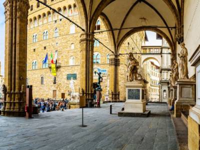 Piazza della Signoria a Firenze