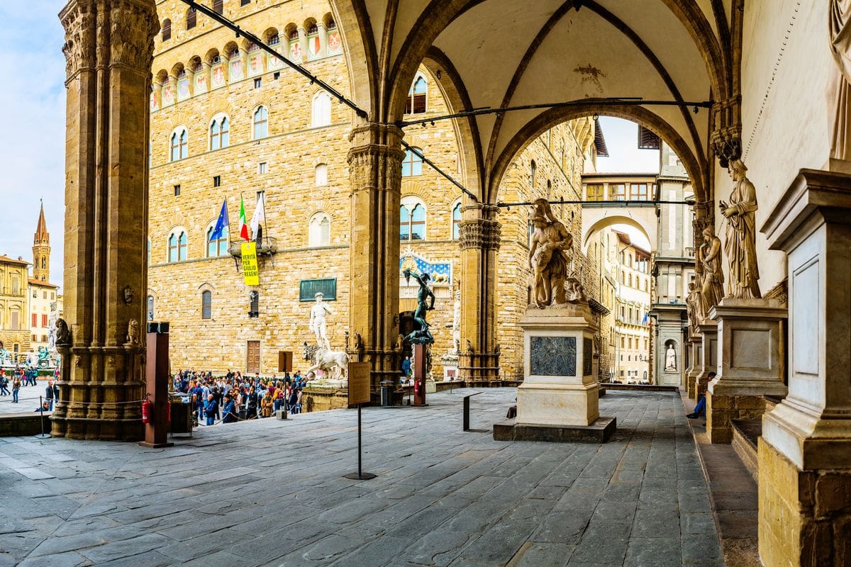 Piazza della Signoria a Firenze