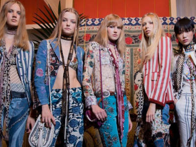 Milano moda, le atmosfere country-western di Cavalli