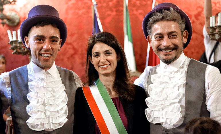 Unioni Civili Virginia Raggi