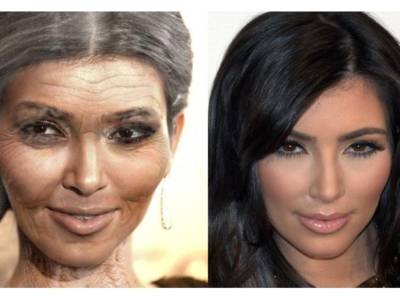 Che aspetto avrà Kim Kardashian nel 2040?