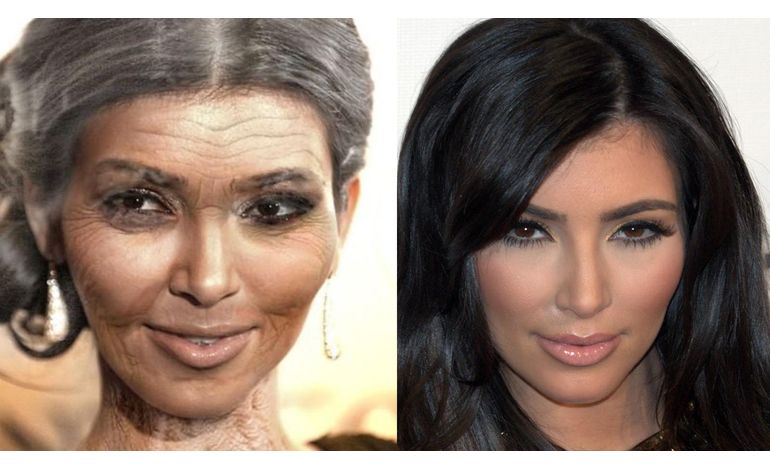 Che aspetto avrà Kim Kardashian nel 2040?