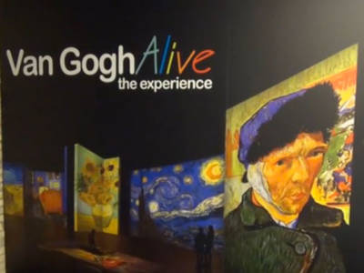 Van Gogh Alive, un viaggio multisensoriale nei quadri del pittore