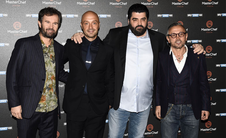 MASTERCHEF 2017 CRACCO CANNAVACCIUOLO BASTIANICH BARBIERI