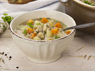 ZUPPA ORZO VERDURE