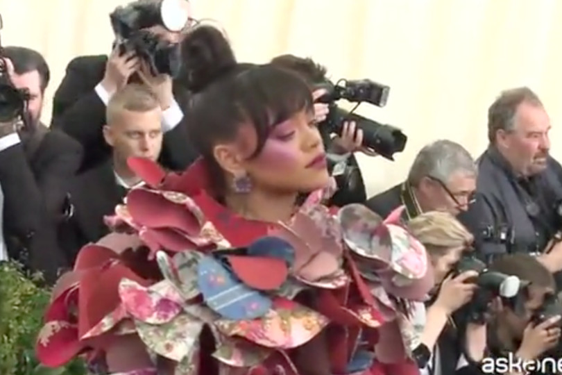 Rihanna al Met Gala