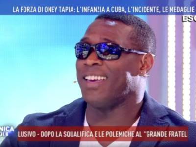 Oney Tapia sull’incidente che lo ha reso cieco: “È stata una benedizione”