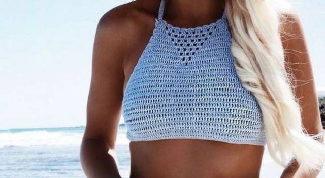 Bikini crochet: i costumi all&#8217;uncinetto tornano di moda per l&#8217;estate 2017