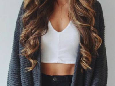 Crop top autunno inverno