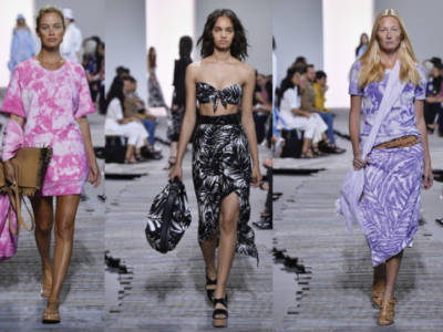 Michael Kors primavera estate 2018: sfilata viaggio dalla città ai Tropici