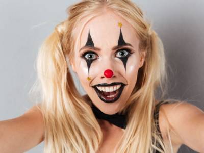 Trucco per Halloween: clown Harley