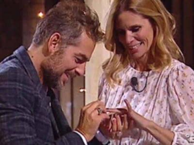 GF Vip: Daniele Bossari chiede la mano di Filippa Lagerback in diretta