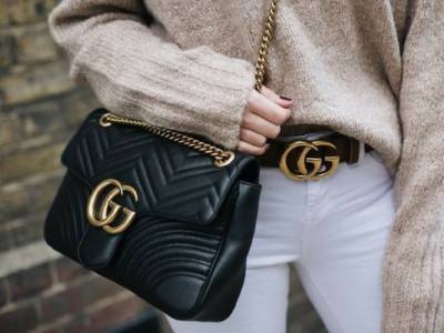 borsa Gucci Marmont nera